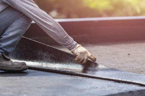 Professional Interior Drainage System technician working in Fort Thomas, KY